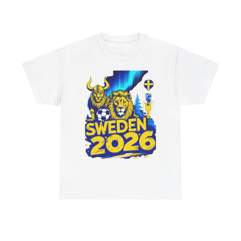 SWEDEN 2026 FIFA World Cup T-Shirt | Swedish Football Fan Gift | Soccer Tee | Unisex