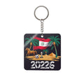 World Cup 2026 Saudi Arabia Keychain Football Fan Gift Soccer Key Ring