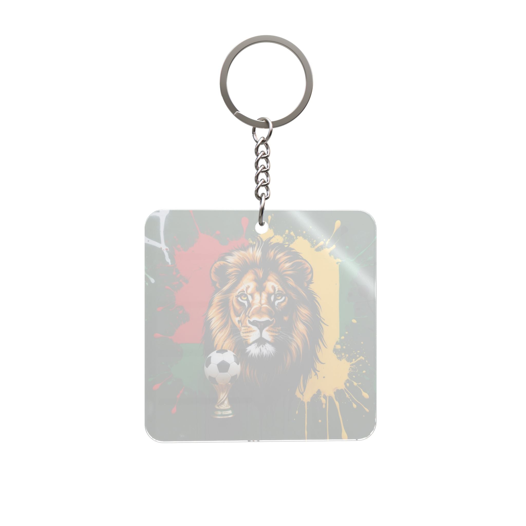 World Cup 2026 Mali Keychain Football Fan Gift Soccer Key Ring