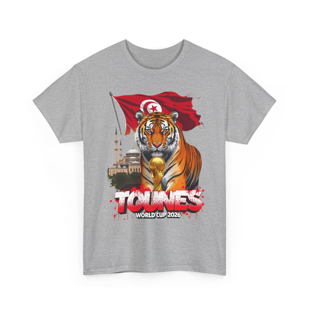 Tunisia 2026 FIFA World Cup T-Shirt | Carthage Eagles Fan Gift | Tunisie Football Tee | Unisex Graphic Tee