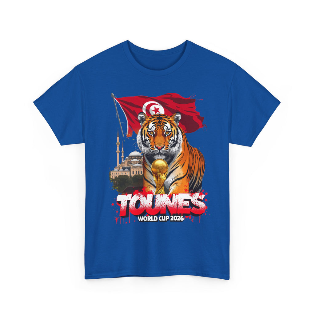Tunisia 2026 FIFA World Cup T-Shirt | Carthage Eagles Fan Gift | Tunisie Football Tee | Unisex Graphic Tee
