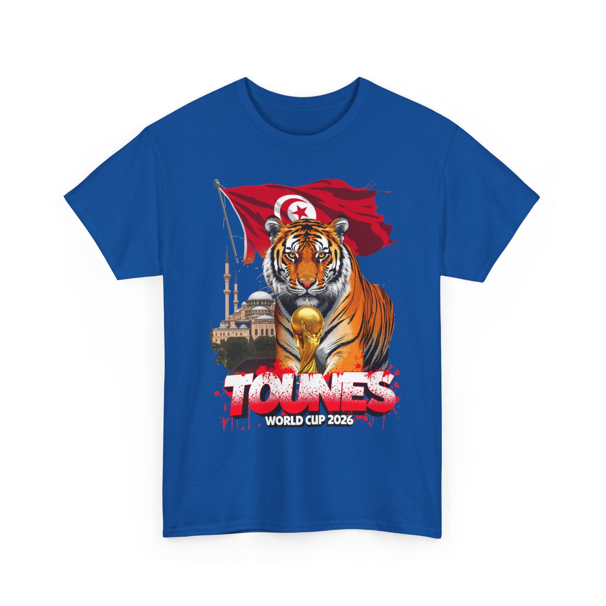 Tunisia 2026 FIFA World Cup T-Shirt | Carthage Eagles Fan Gift | Tunisie Football Tee | Unisex Graphic Tee