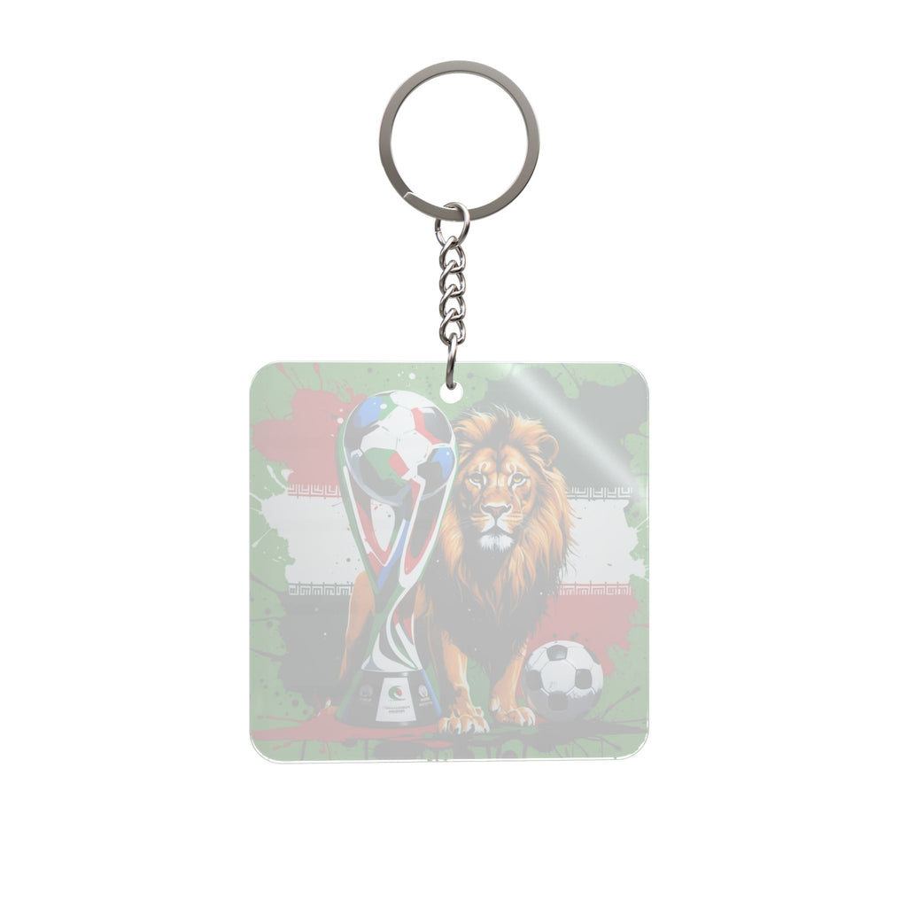 World Cup 2026 Iran Keychain Football Fan Gift Soccer Key Ring