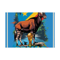 DR Congo Soccer Poster 2026 World Cup Leopards Wall Art Football Team Print