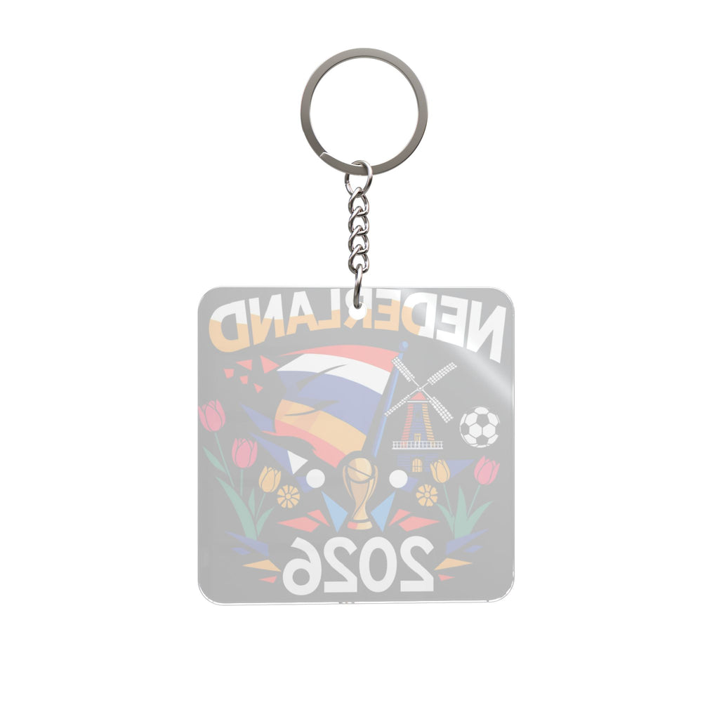 World Cup 2026 Netherlands Keychain Football Fan Gift Soccer Key Ring