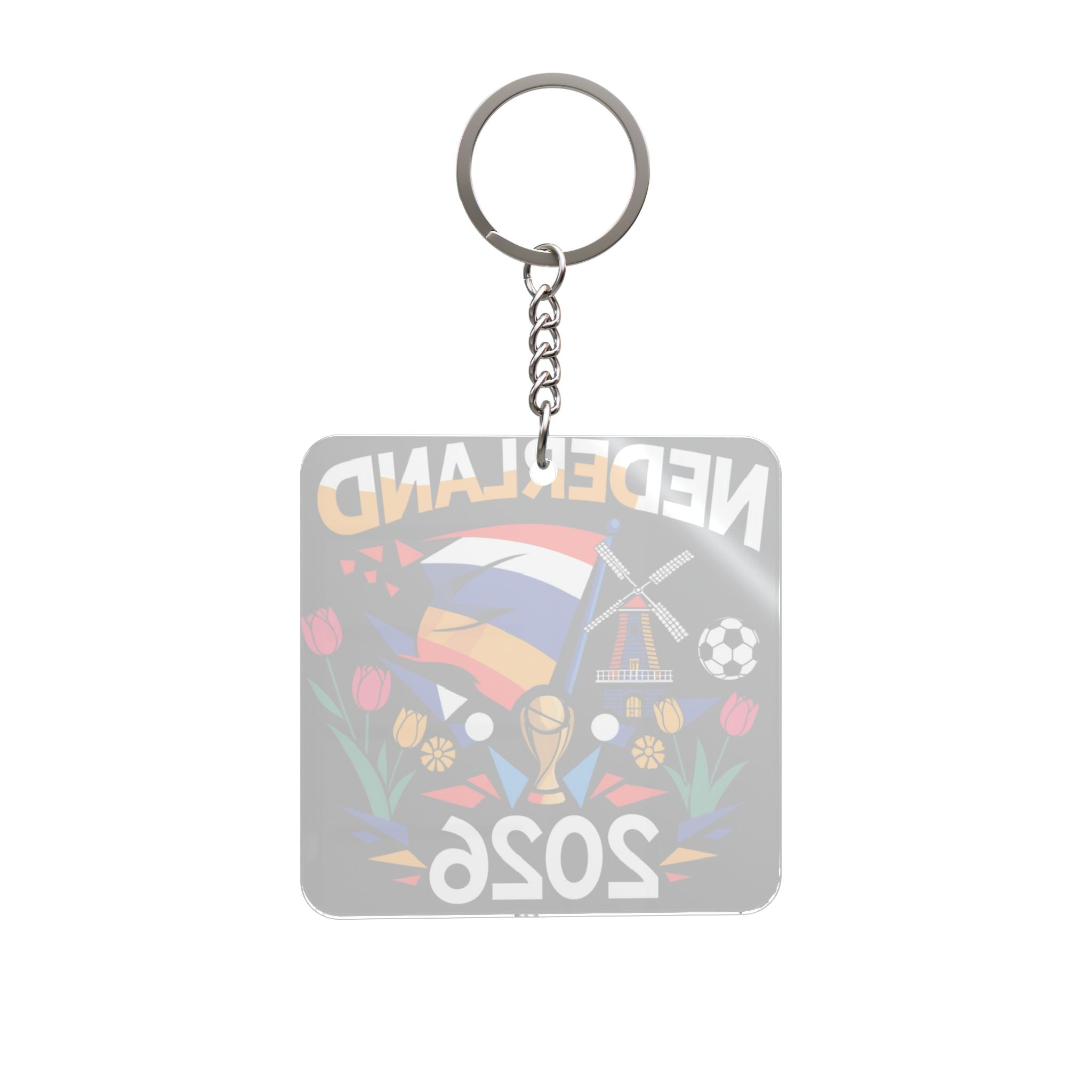 World Cup 2026 Netherlands Keychain Football Fan Gift Soccer Key Ring