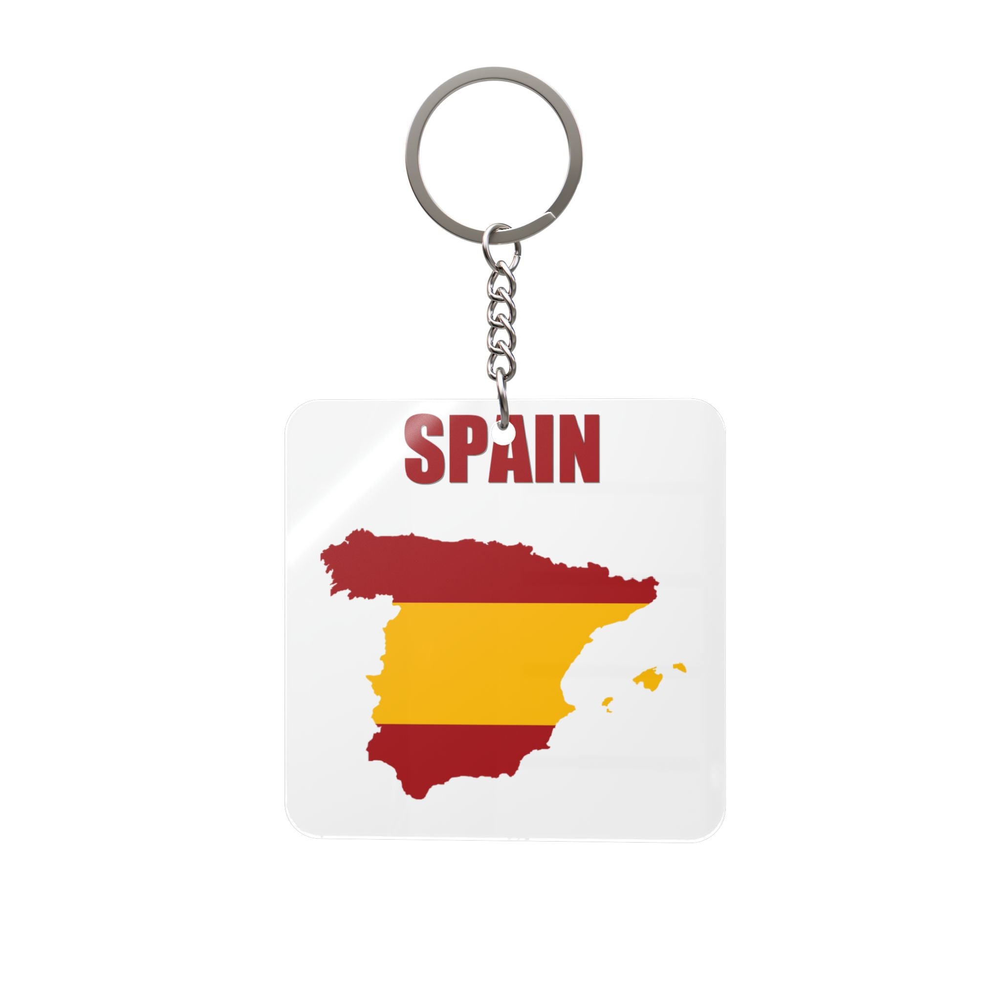 World Cup 2026 Spain Keychain EUROPE Football Fan Gift