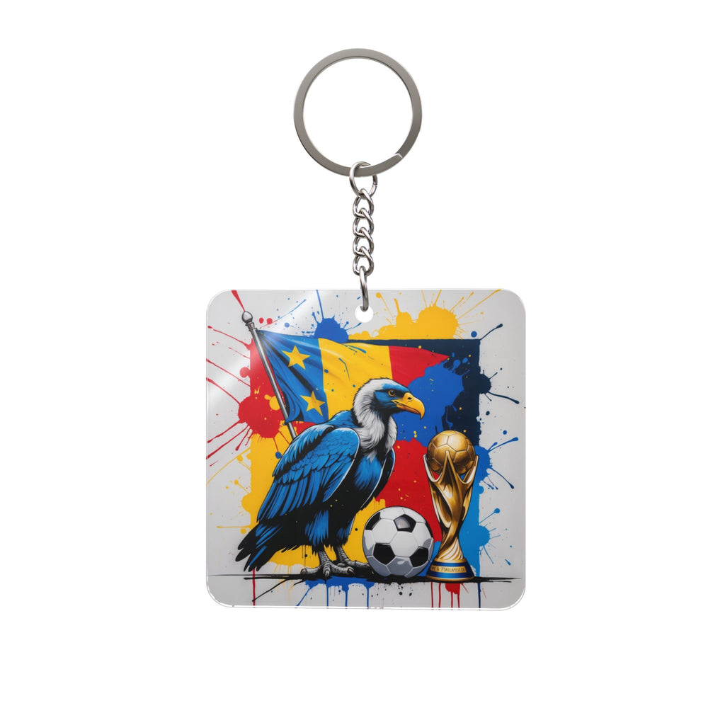 World Cup 2026 Colombia Keychain Football Fan Gift Soccer Key Ring
