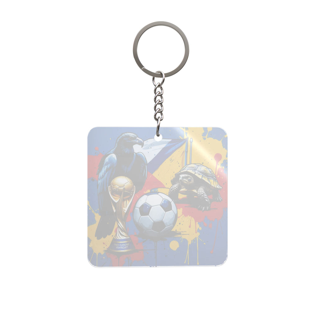 World Cup 2026 Ecuador Keychain Football Fan Gift Soccer Key Ring