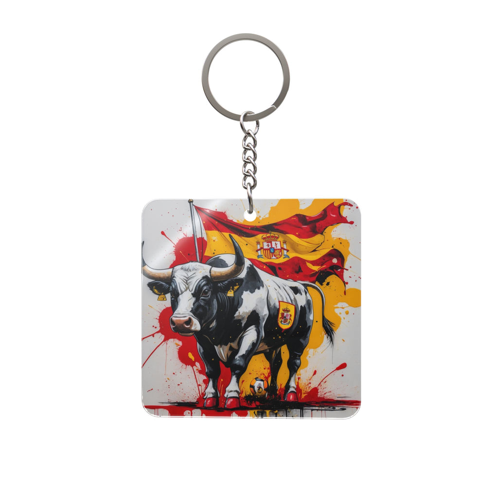 World Cup 2026 Spain Keychain Football Fan Gift Soccer Key Ring