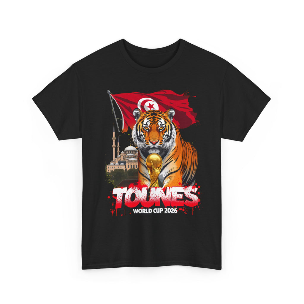 Tunisia 2026 FIFA World Cup T-Shirt | Carthage Eagles Fan Gift | Tunisie Football Tee | Unisex Graphic Tee