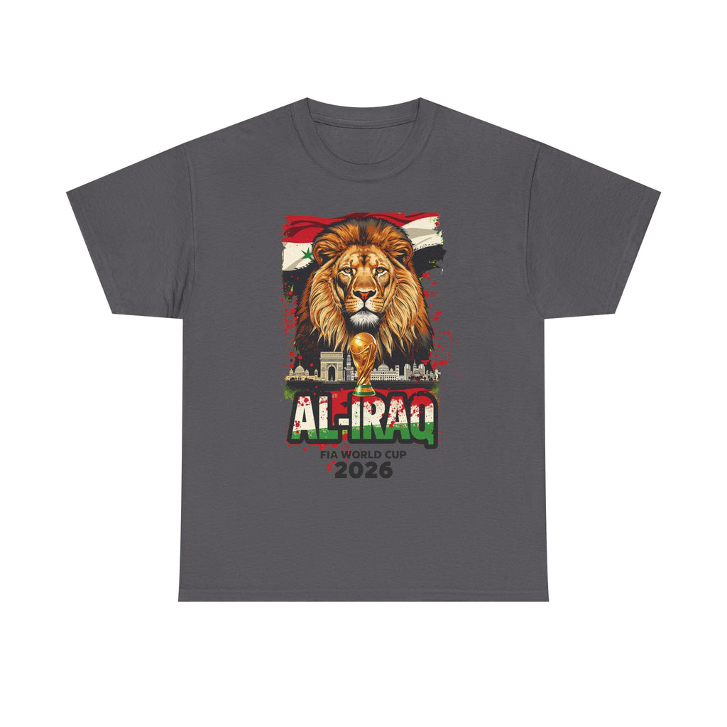 Iraq 2026 FIFA World Cup T-Shirt | Lions of Mesopotamia Fan Gift | Iraq Football Tee | Unisex Graphic Tee