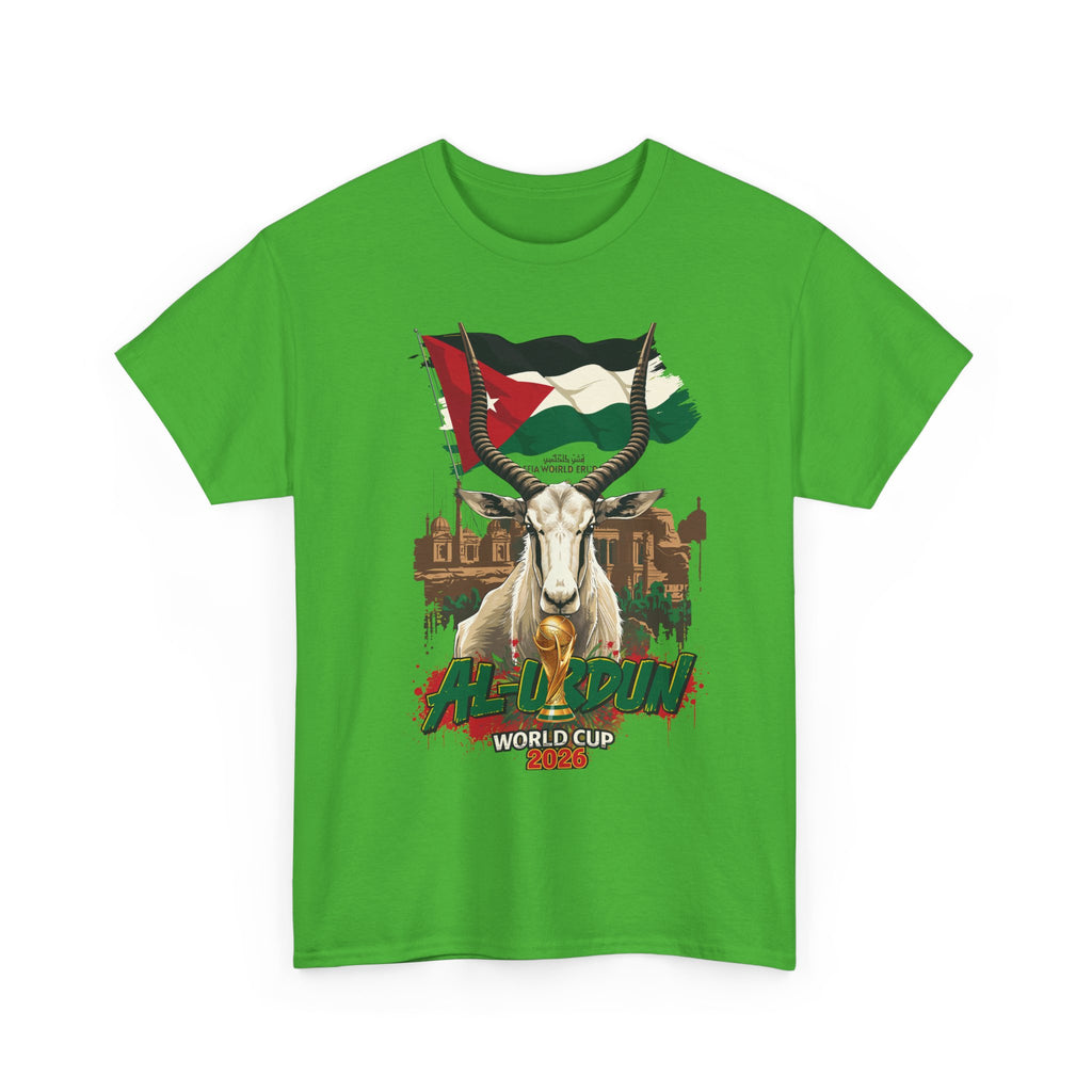 Jordan 2026 FIFA World Cup T-Shirt | The Chivalrous Fan Gift | Al-Nashama Football Tee | Unisex Graphic Tee