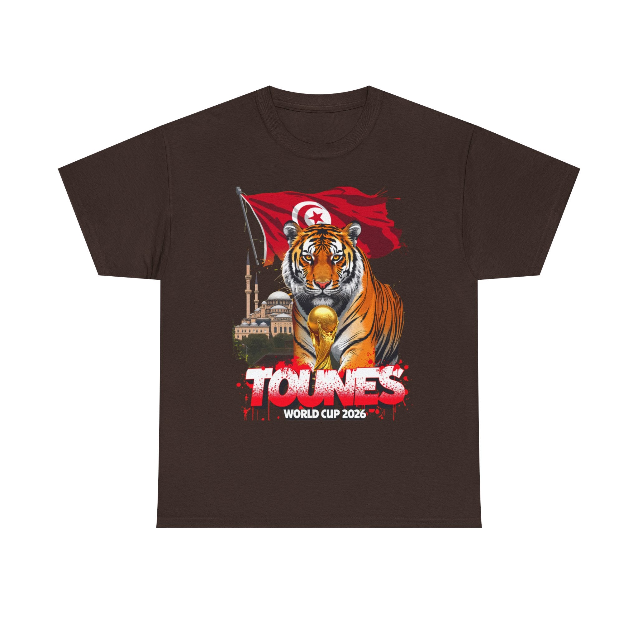 Tunisia 2026 FIFA World Cup T-Shirt | Carthage Eagles Fan Gift | Tunisie Football Tee | Unisex Graphic Tee