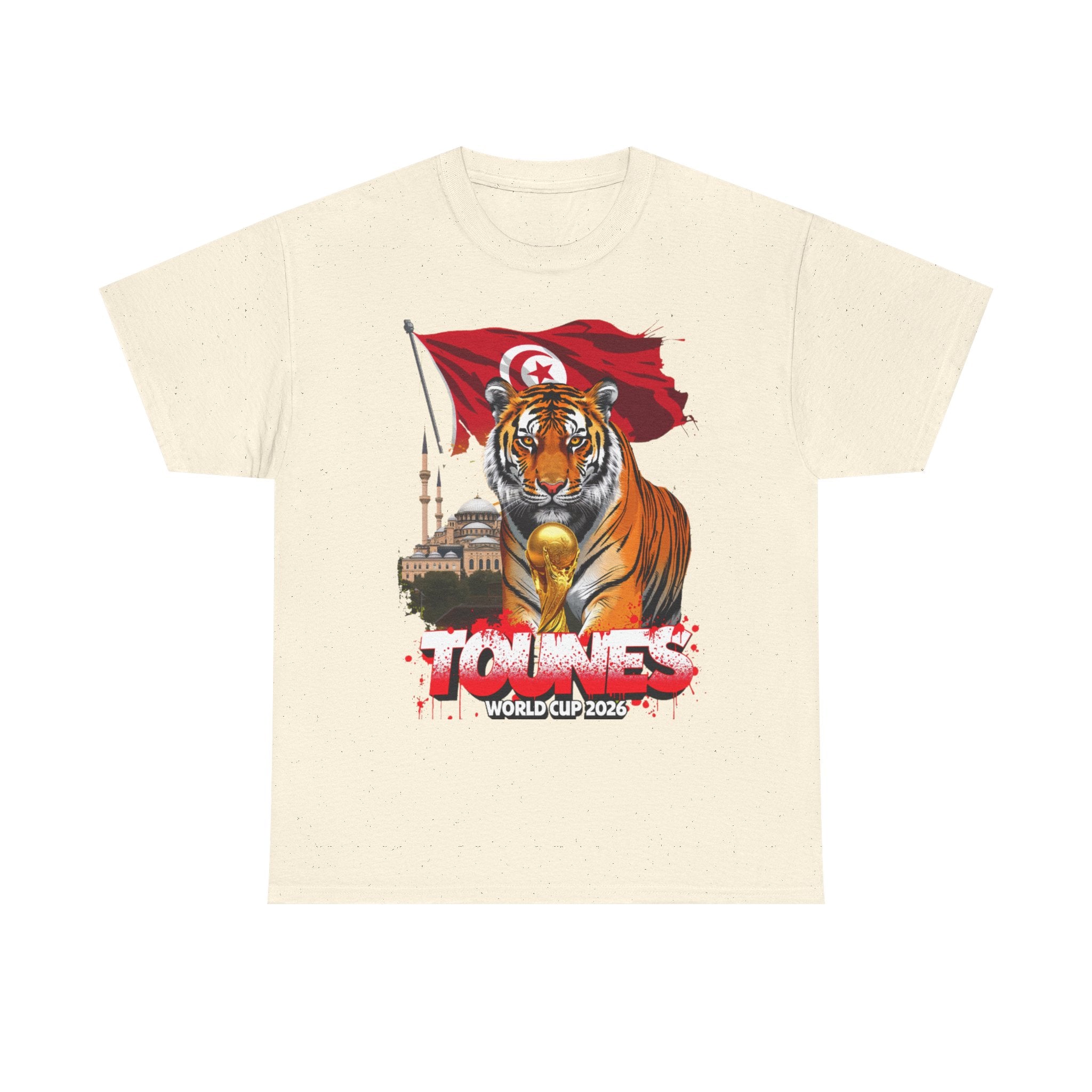 Tunisia 2026 FIFA World Cup T-Shirt | Carthage Eagles Fan Gift | Tunisie Football Tee | Unisex Graphic Tee