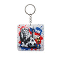World Cup 2026 Czechia Keychain Football Fan Gift Soccer Key Ring
