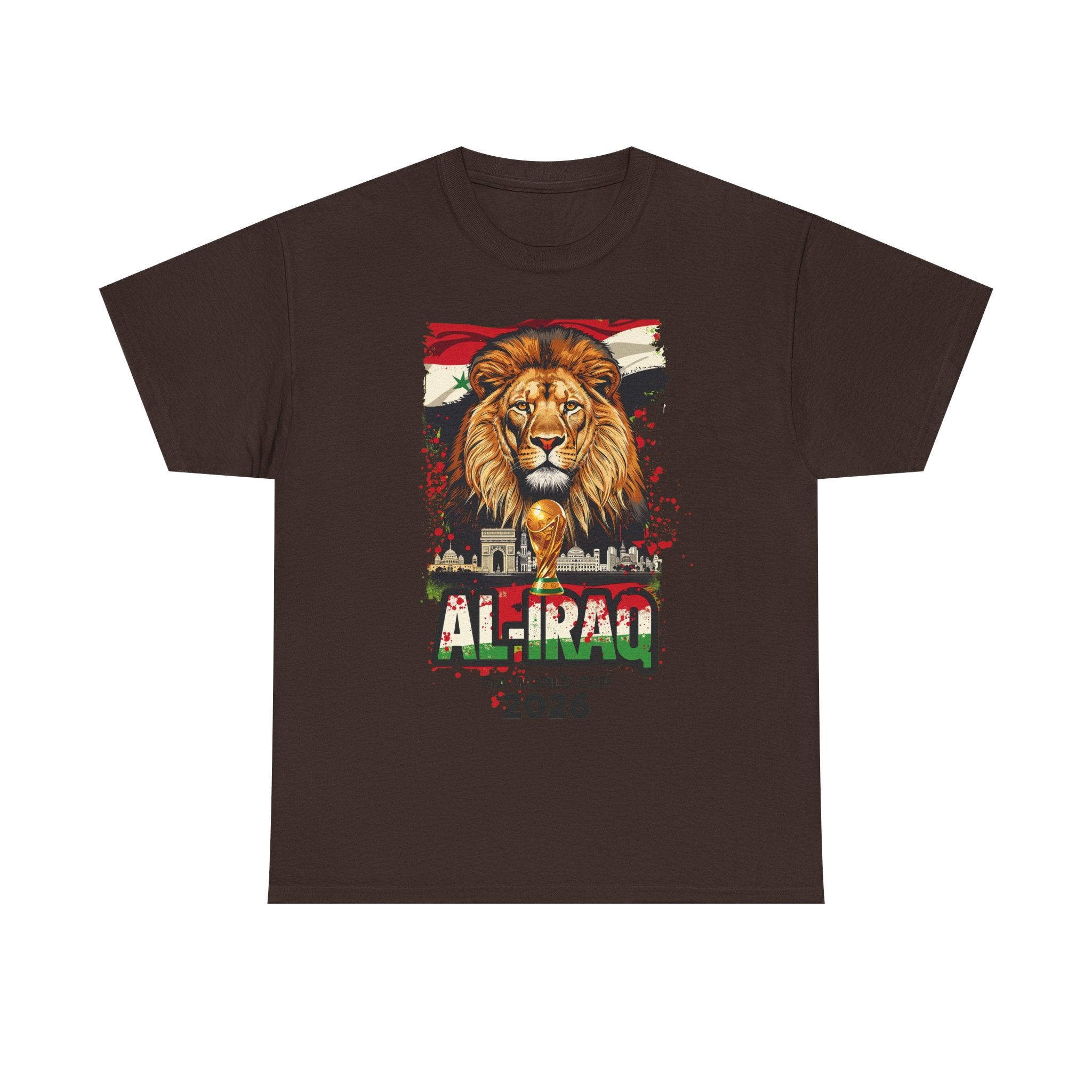 Iraq 2026 FIFA World Cup T-Shirt | Lions of Mesopotamia Fan Gift | Iraq Football Tee | Unisex Graphic Tee