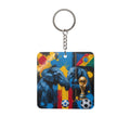 World Cup 2026 DR Congo Keychain Football Fan Gift Soccer Key Ring