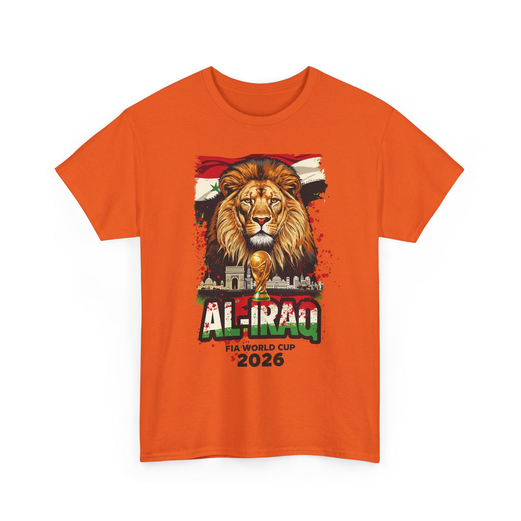 Iraq 2026 FIFA World Cup T-Shirt | Lions of Mesopotamia Fan Gift | Iraq Football Tee | Unisex Graphic Tee