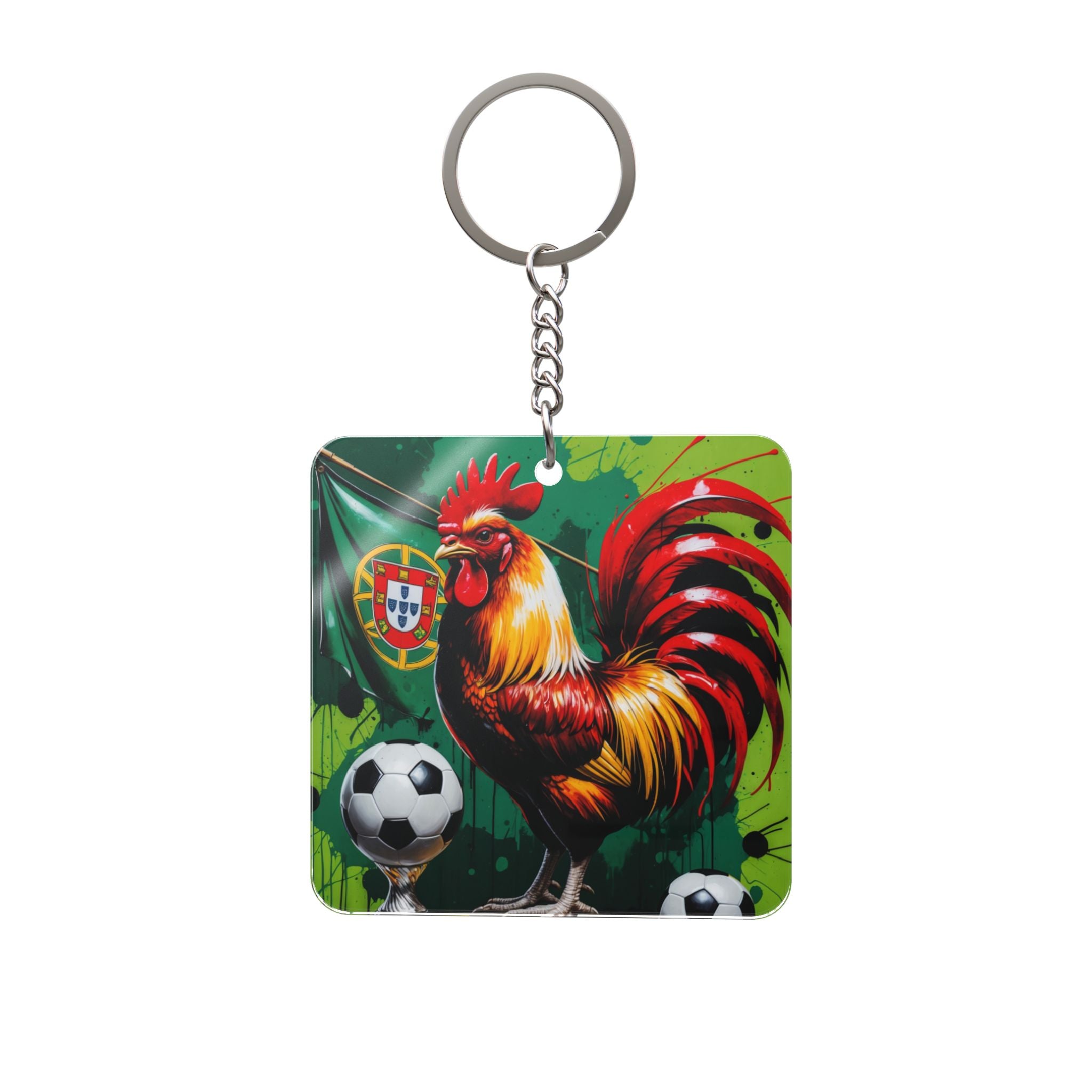 World Cup 2026 Portugal Keychain Football Fan Gift Soccer Key Ring