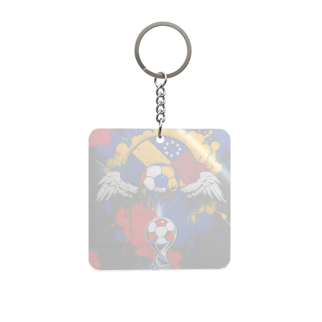 World Cup 2026 Venezuela Keychain Football Fan Gift Soccer Key Ring