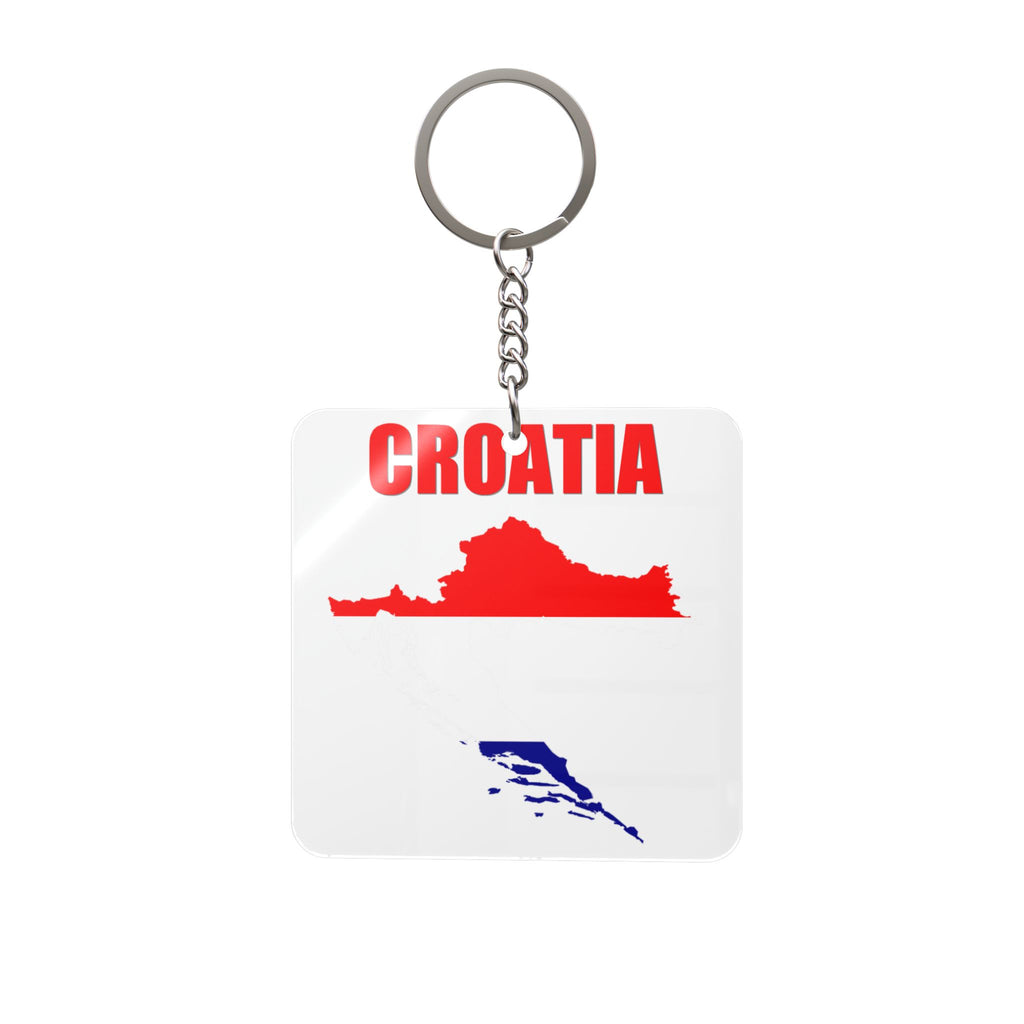 World Cup 2026 Croatia Keychain EUROPE Football Fan Gift