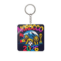 World Cup 2026 Morocco Keychain Football Fan Gift Soccer Key Ring