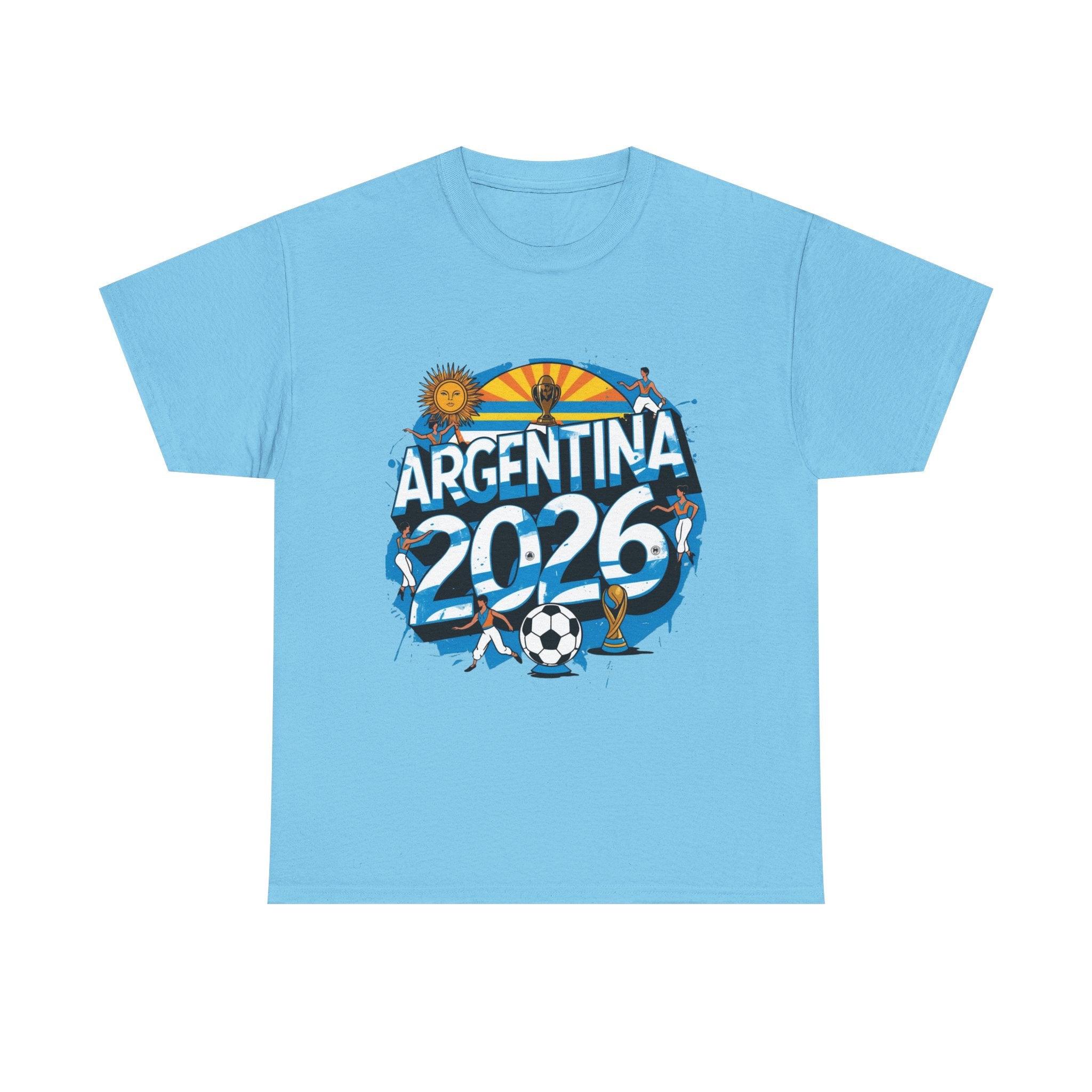 Argentina 2026 FIFA World Cup T-Shirt | Messi Fan Gift | Albiceleste Soccer Tee | Unisex
