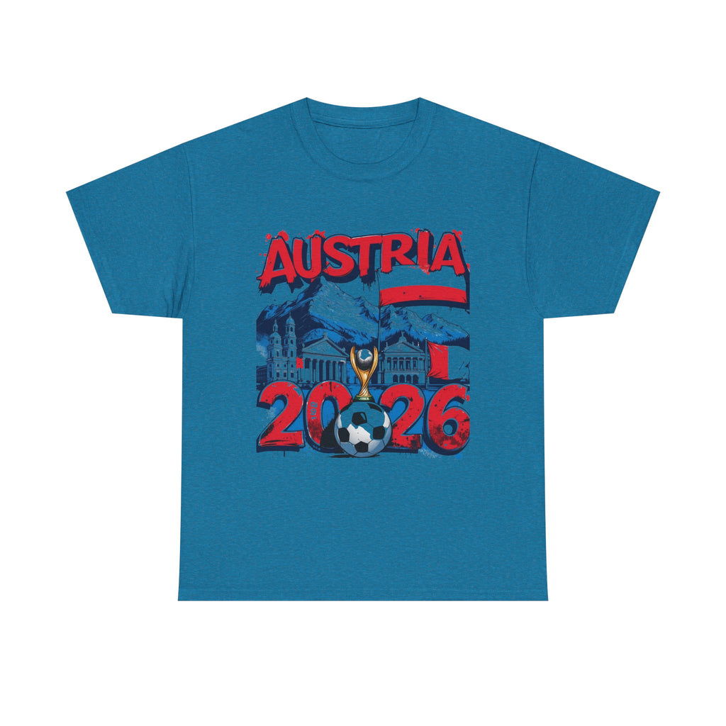 Austria 2026 FIFA World Cup T-Shirt | Das Team Fan Gift | Austrian Soccer Tee | Unisex
