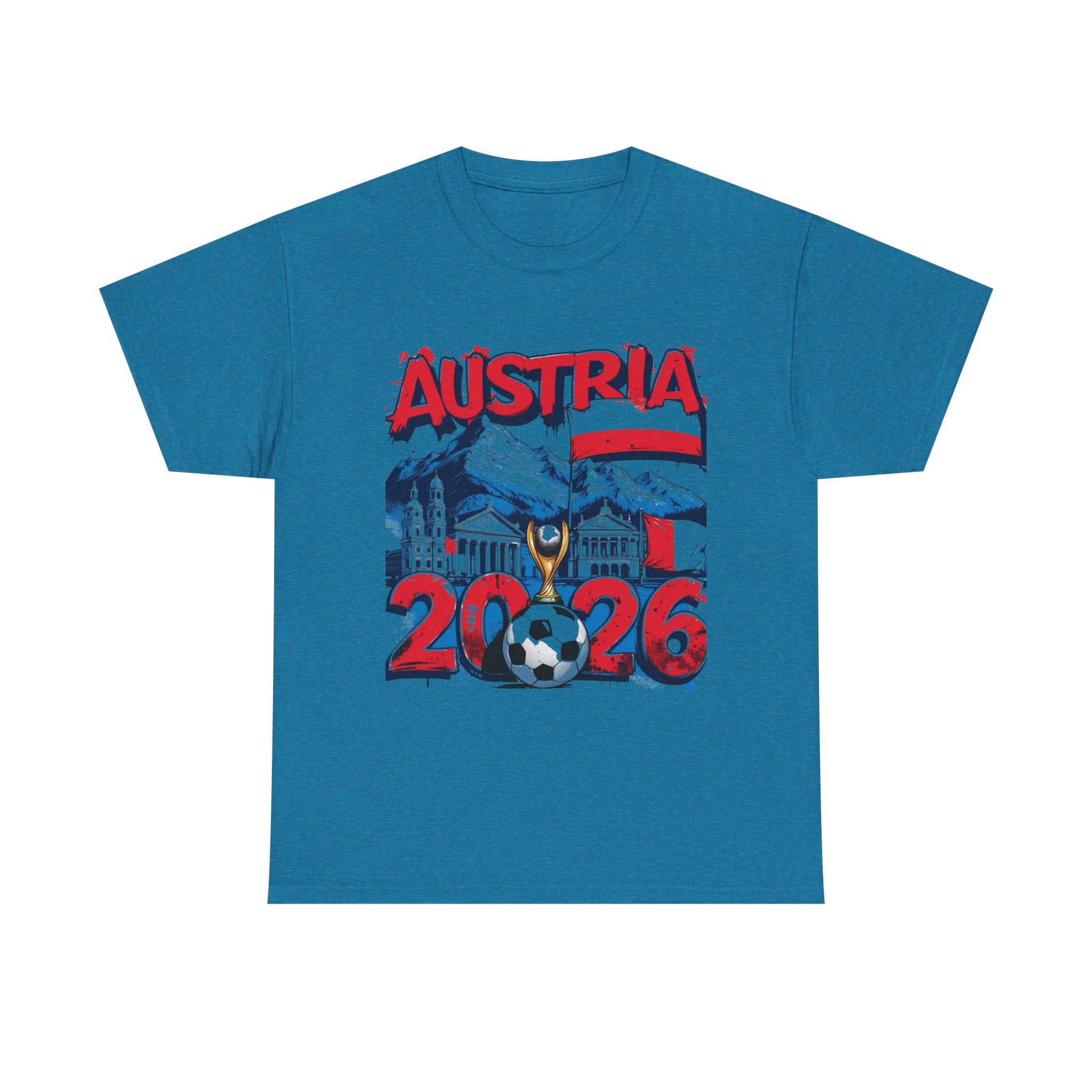 Austria 2026 FIFA World Cup T-Shirt | Das Team Fan Gift | Austrian Soccer Tee | Unisex