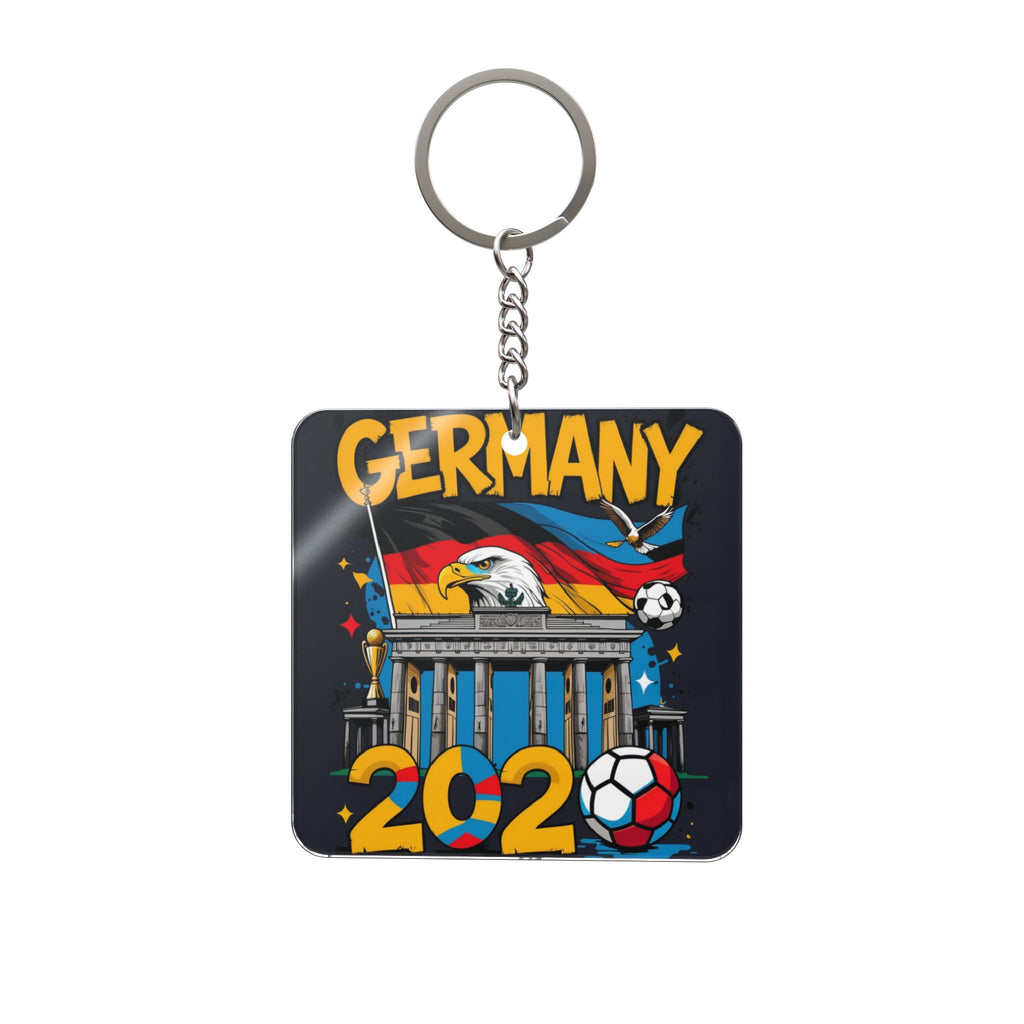 World Cup 2026 Germany Keychain Football Fan Gift Soccer Key Ring
