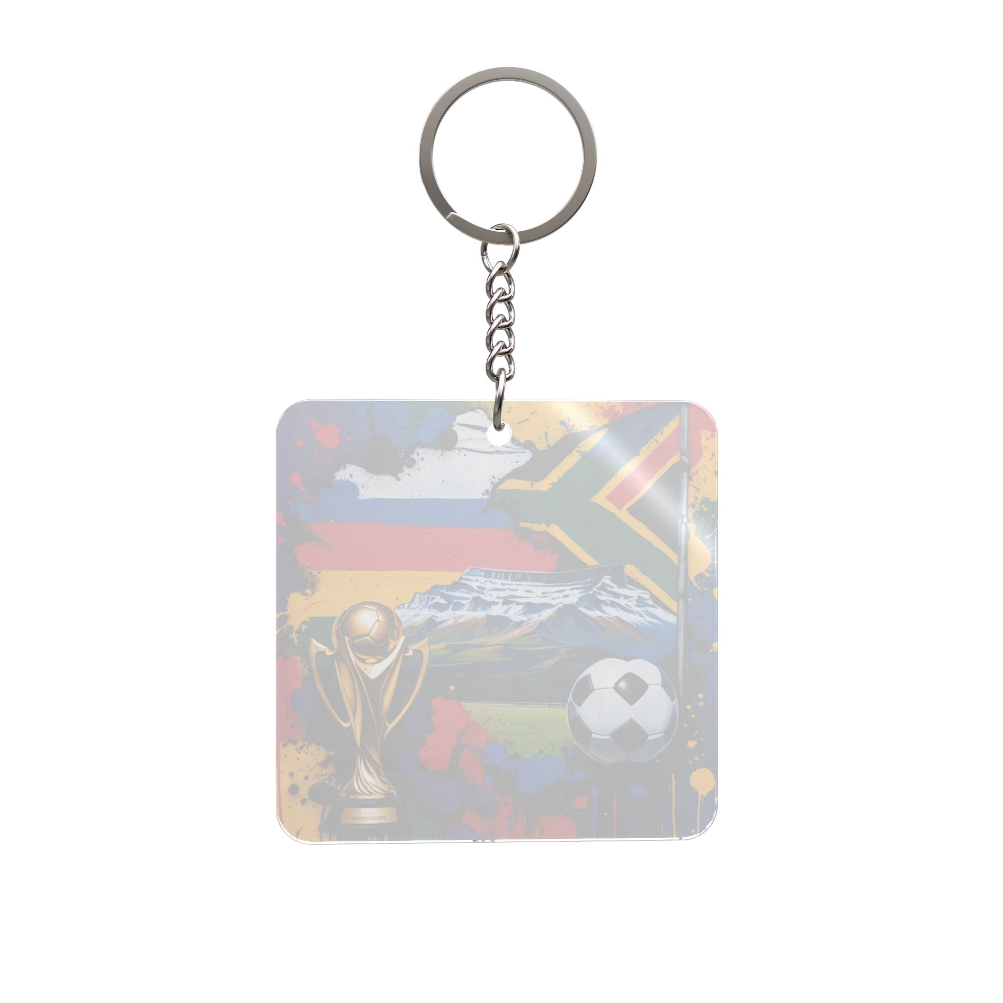 World Cup 2026 South Africa Keychain Football Fan Gift Soccer Key Ring