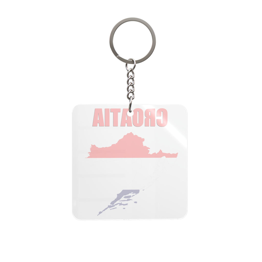 World Cup 2026 Croatia Keychain EUROPE Football Fan Gift