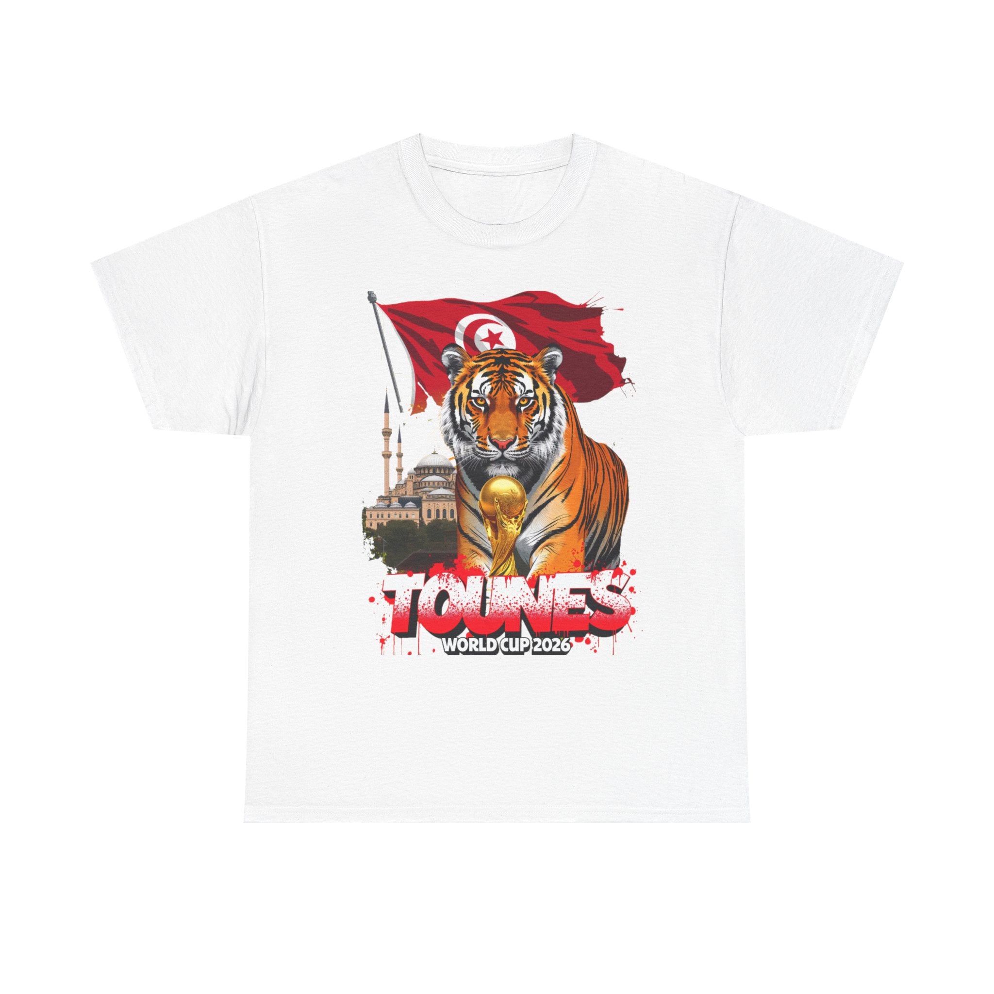 Tunisia 2026 FIFA World Cup T-Shirt | Carthage Eagles Fan Gift | Tunisie Football Tee | Unisex Graphic Tee