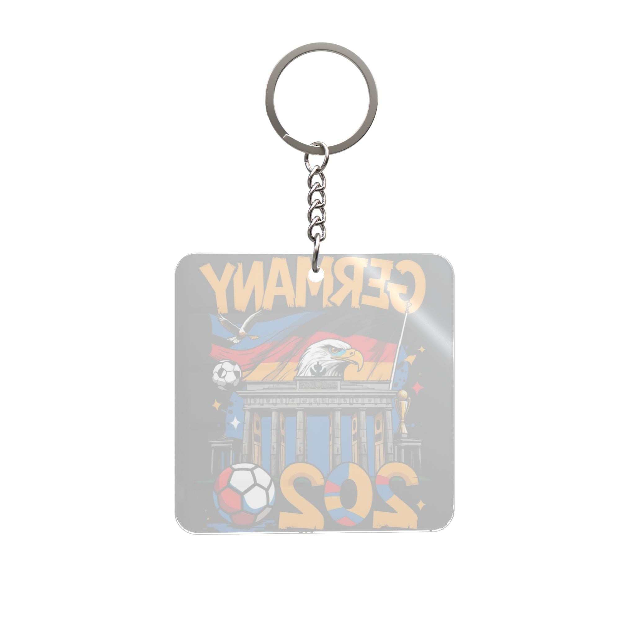 World Cup 2026 Germany Keychain Football Fan Gift Soccer Key Ring