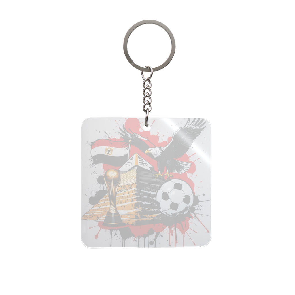 World Cup 2026 Egypt Keychain Football Fan Gift Soccer Key Ring