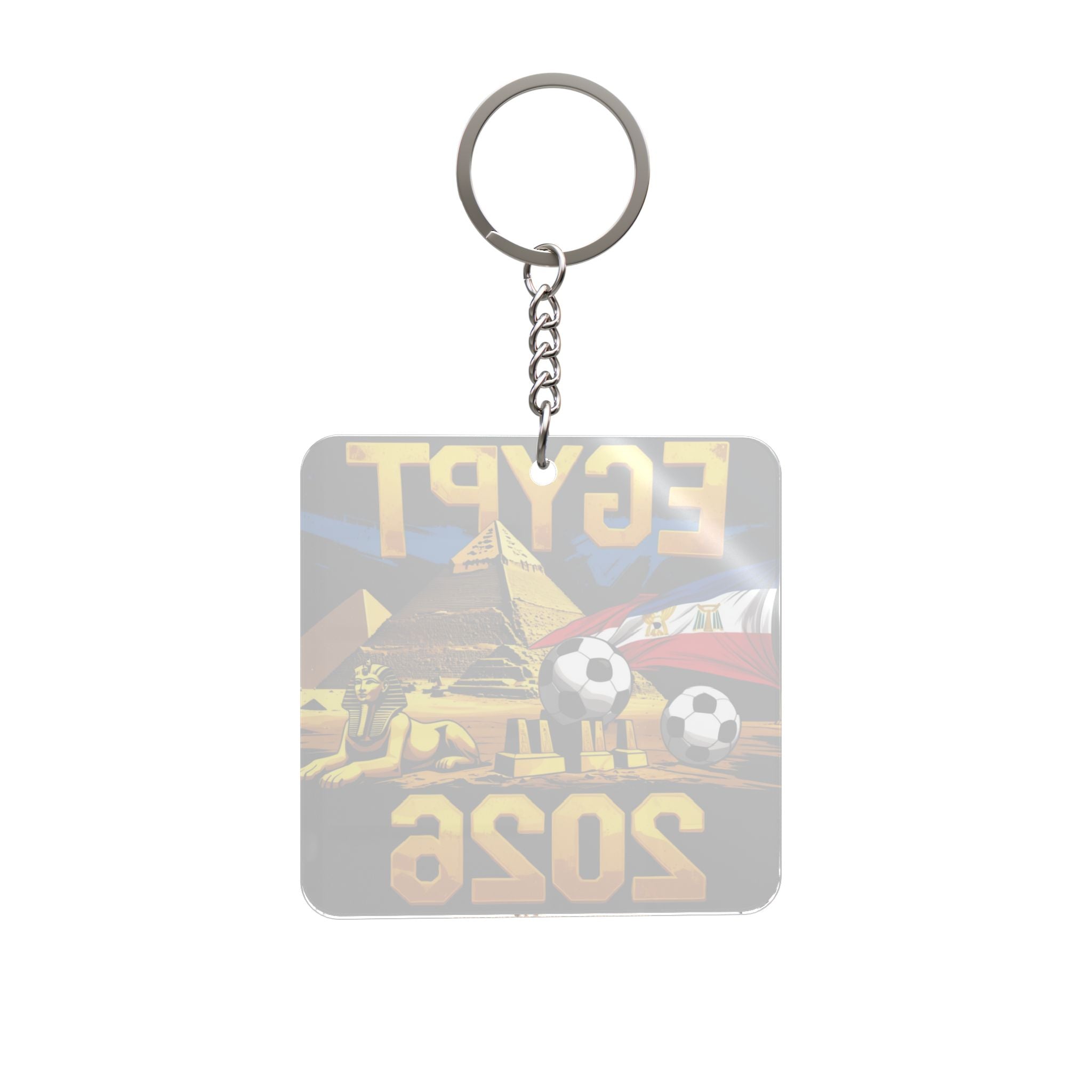 World Cup 2026 Egypt Keychain Football Fan Gift Soccer Key Ring