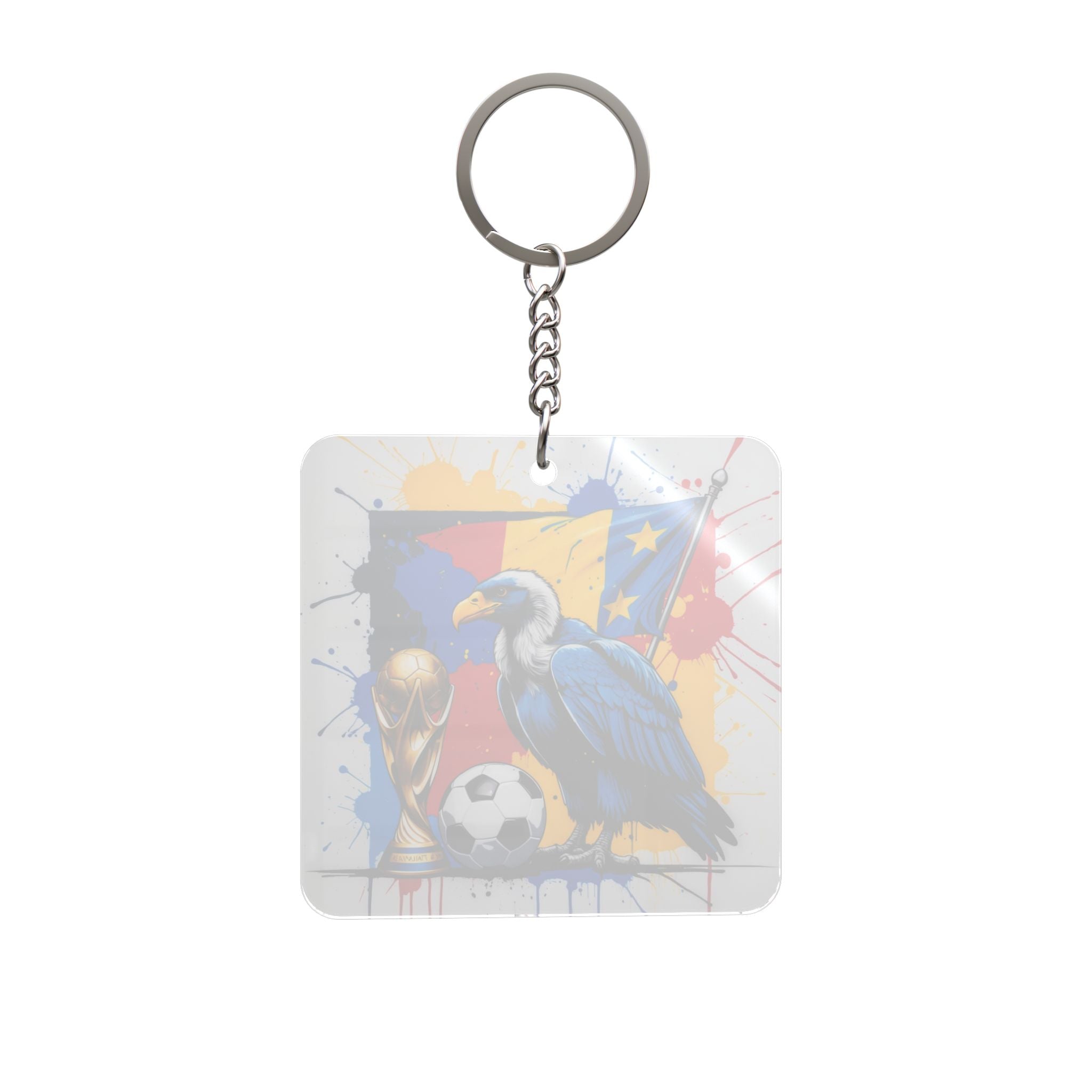 World Cup 2026 Colombia Keychain Football Fan Gift Soccer Key Ring