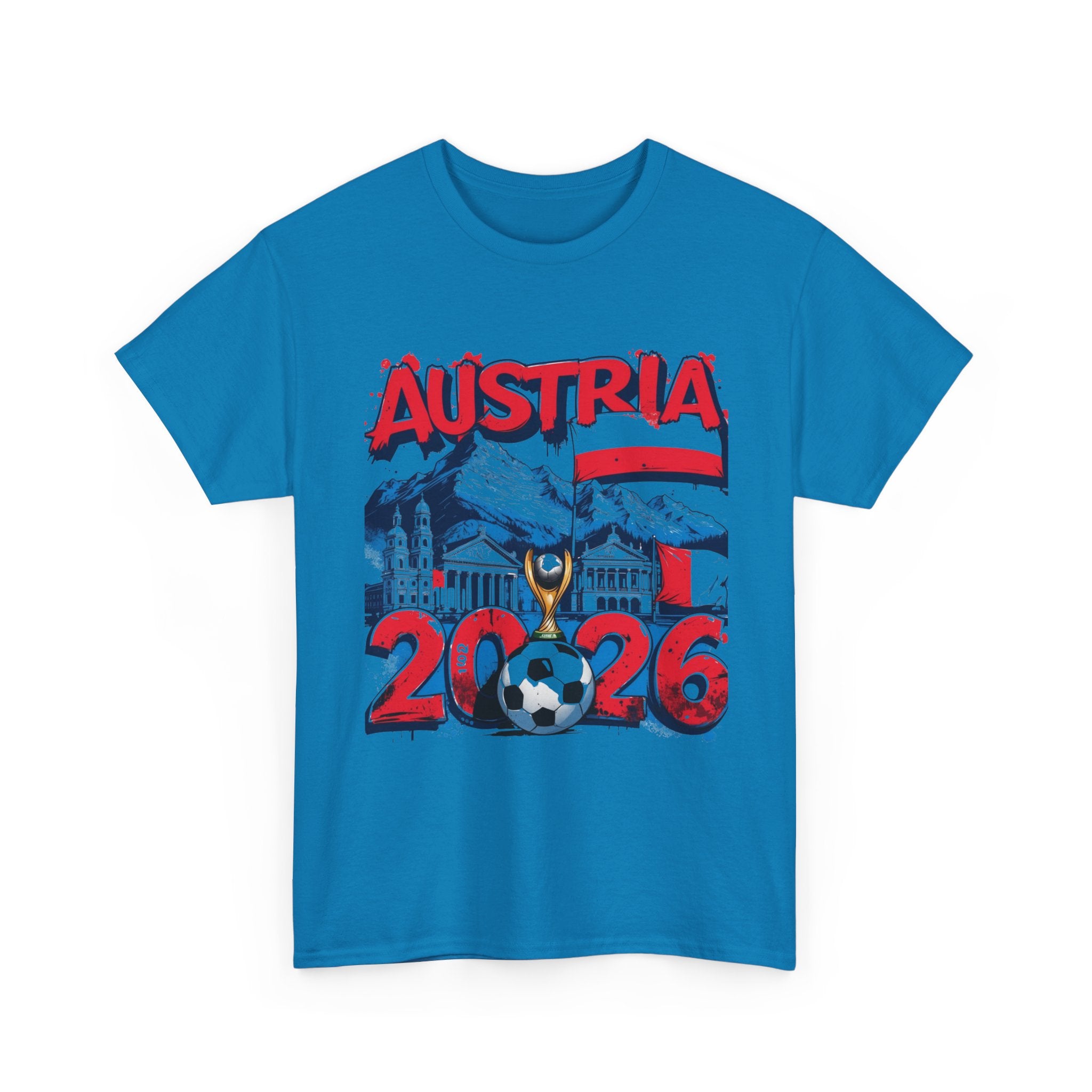 Austria 2026 FIFA World Cup T-Shirt | Das Team Fan Gift | Austrian Soccer Tee | Unisex