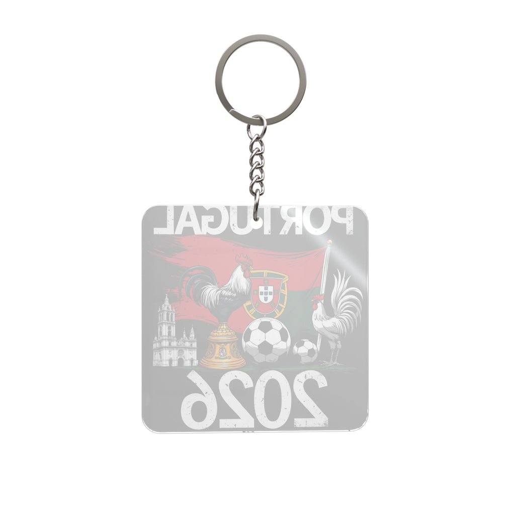 World Cup 2026 Portugal Keychain Football Fan Gift Soccer Key Ring