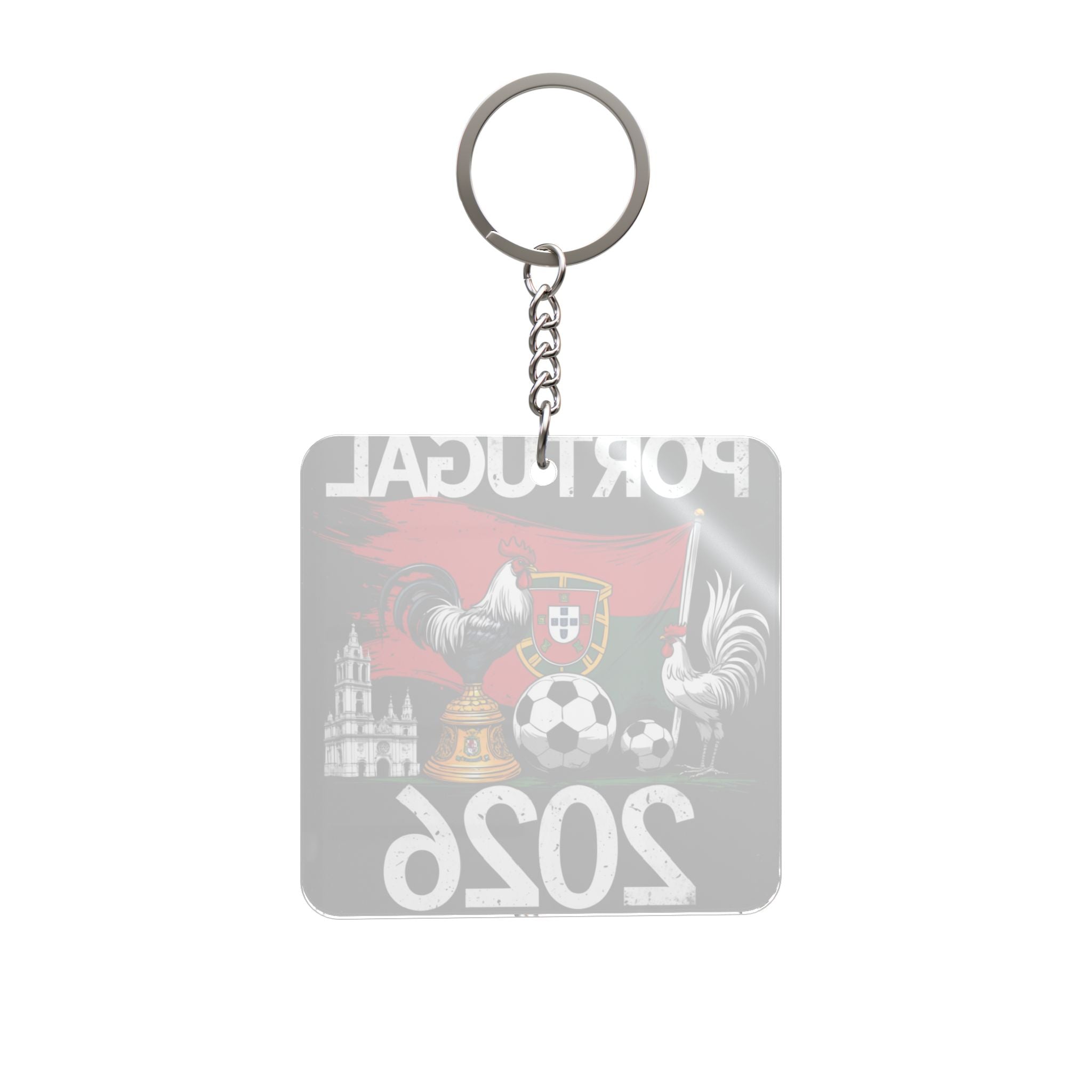 World Cup 2026 Portugal Keychain Football Fan Gift Soccer Key Ring