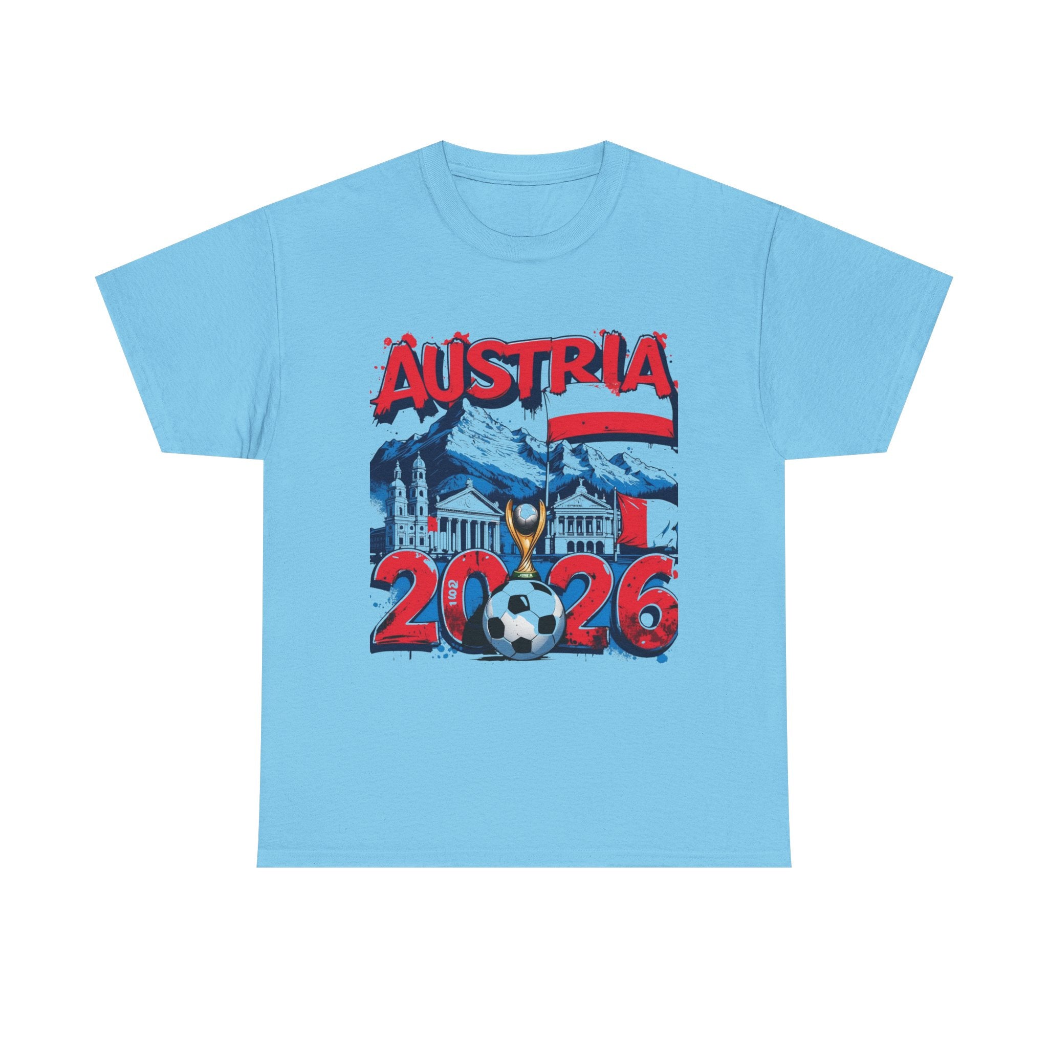 Austria 2026 FIFA World Cup T-Shirt | Das Team Fan Gift | Austrian Soccer Tee | Unisex