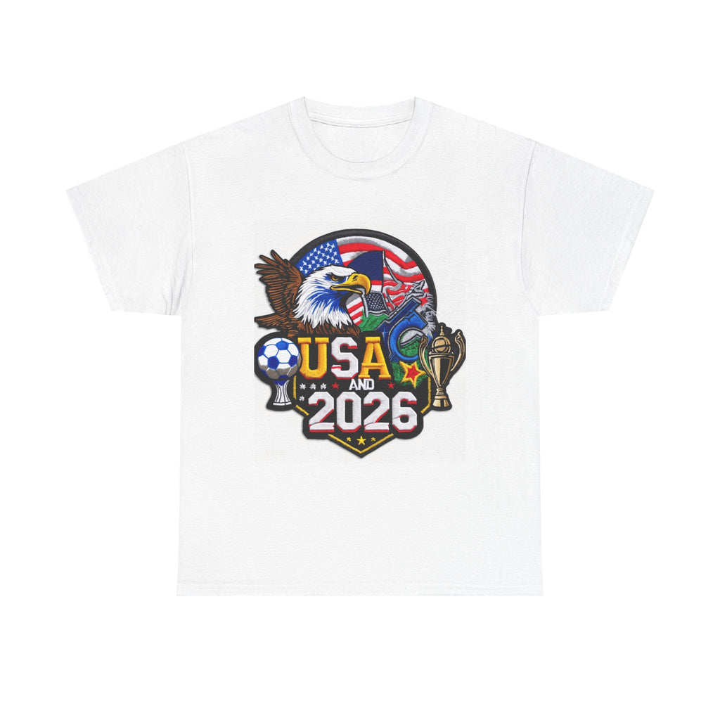 USA 2026 FIFA World Cup T-Shirt | American Soccer Fan Gift | Football Tee | Unisex