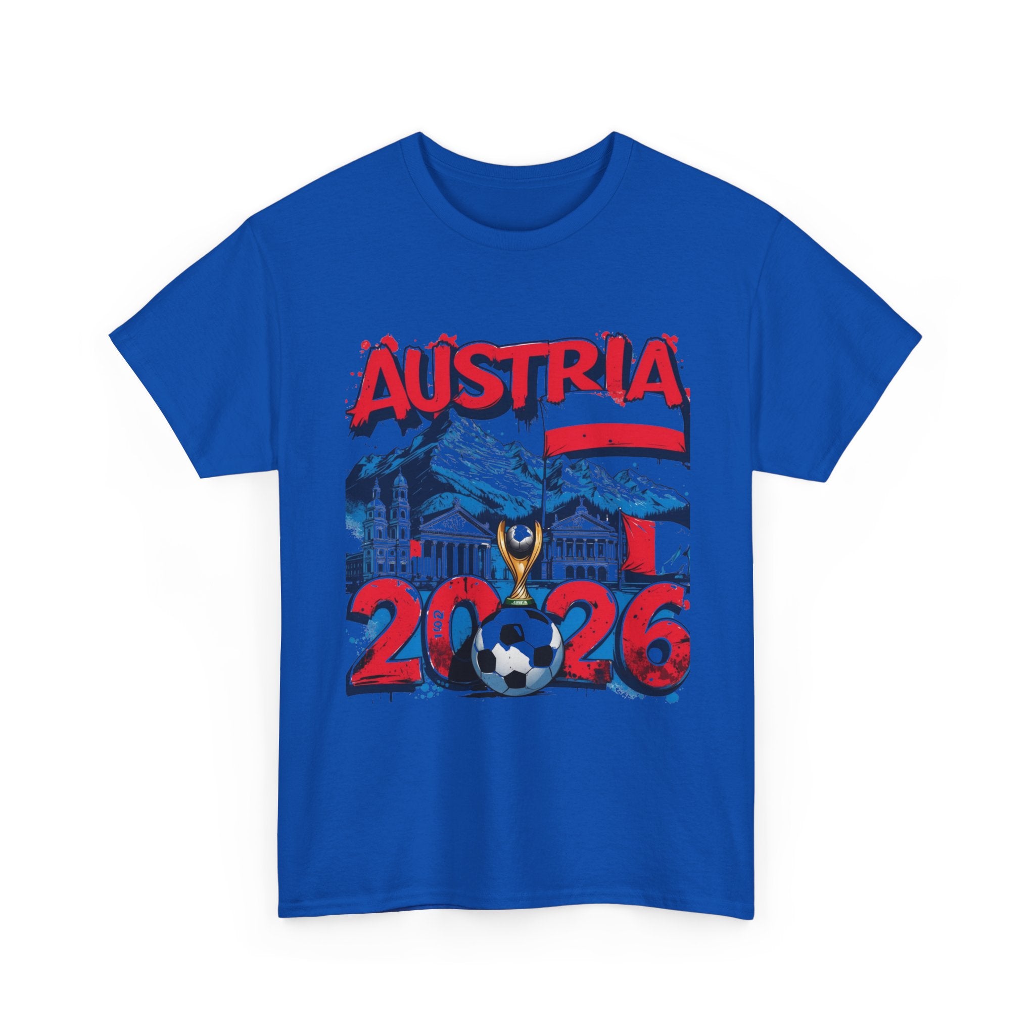 Austria 2026 FIFA World Cup T-Shirt | Das Team Fan Gift | Austrian Soccer Tee | Unisex