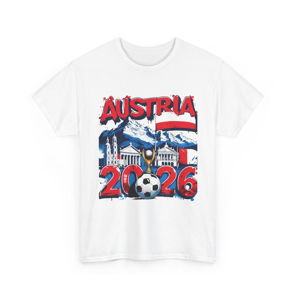 Austria 2026 FIFA World Cup T-Shirt | Das Team Fan Gift | Austrian Soccer Tee | Unisex