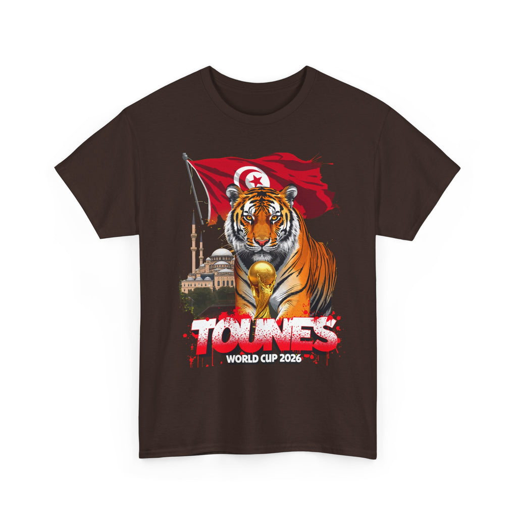 Tunisia 2026 FIFA World Cup T-Shirt | Carthage Eagles Fan Gift | Tunisie Football Tee | Unisex Graphic Tee