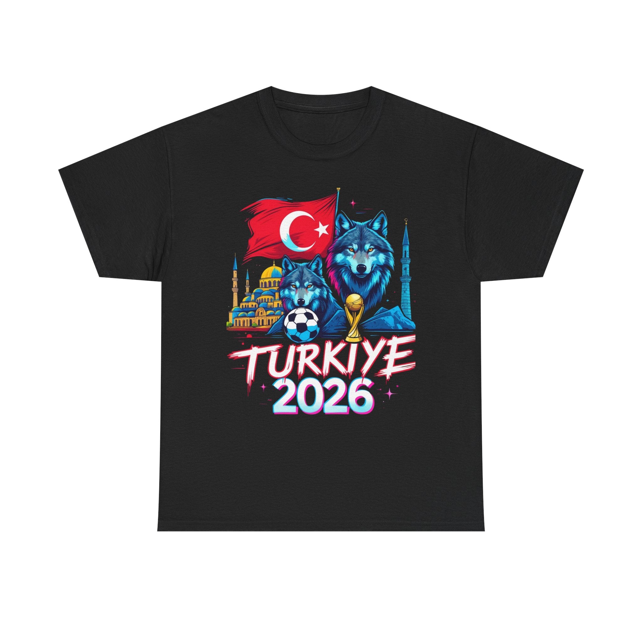 TURKIYE | TURKEY 2026 FIFA World Cup T-Shirt | Turkish Football Fan Gift | Soccer Tee | Unisex