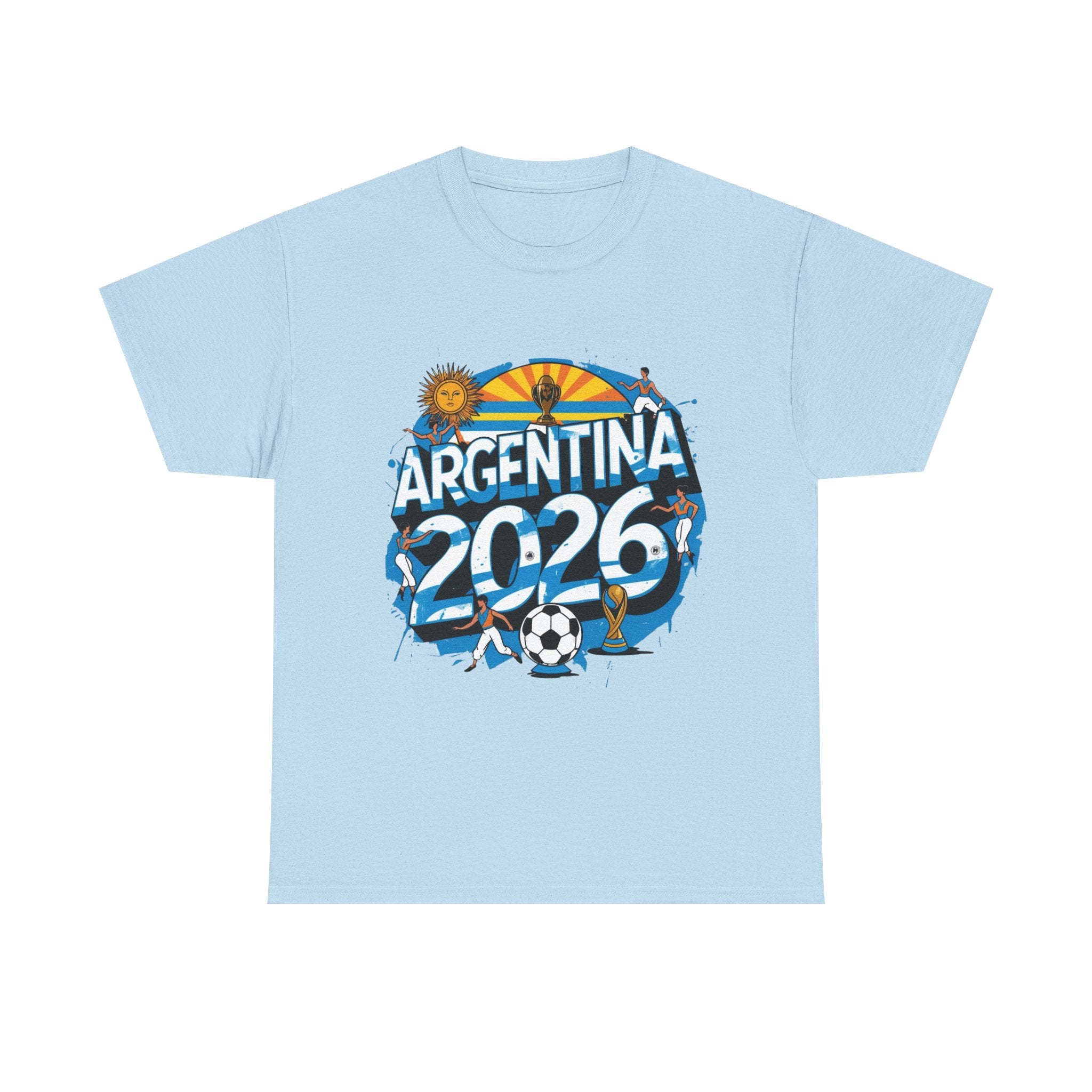 Argentina 2026 FIFA World Cup T-Shirt | Messi Fan Gift | Albiceleste Soccer Tee | Unisex