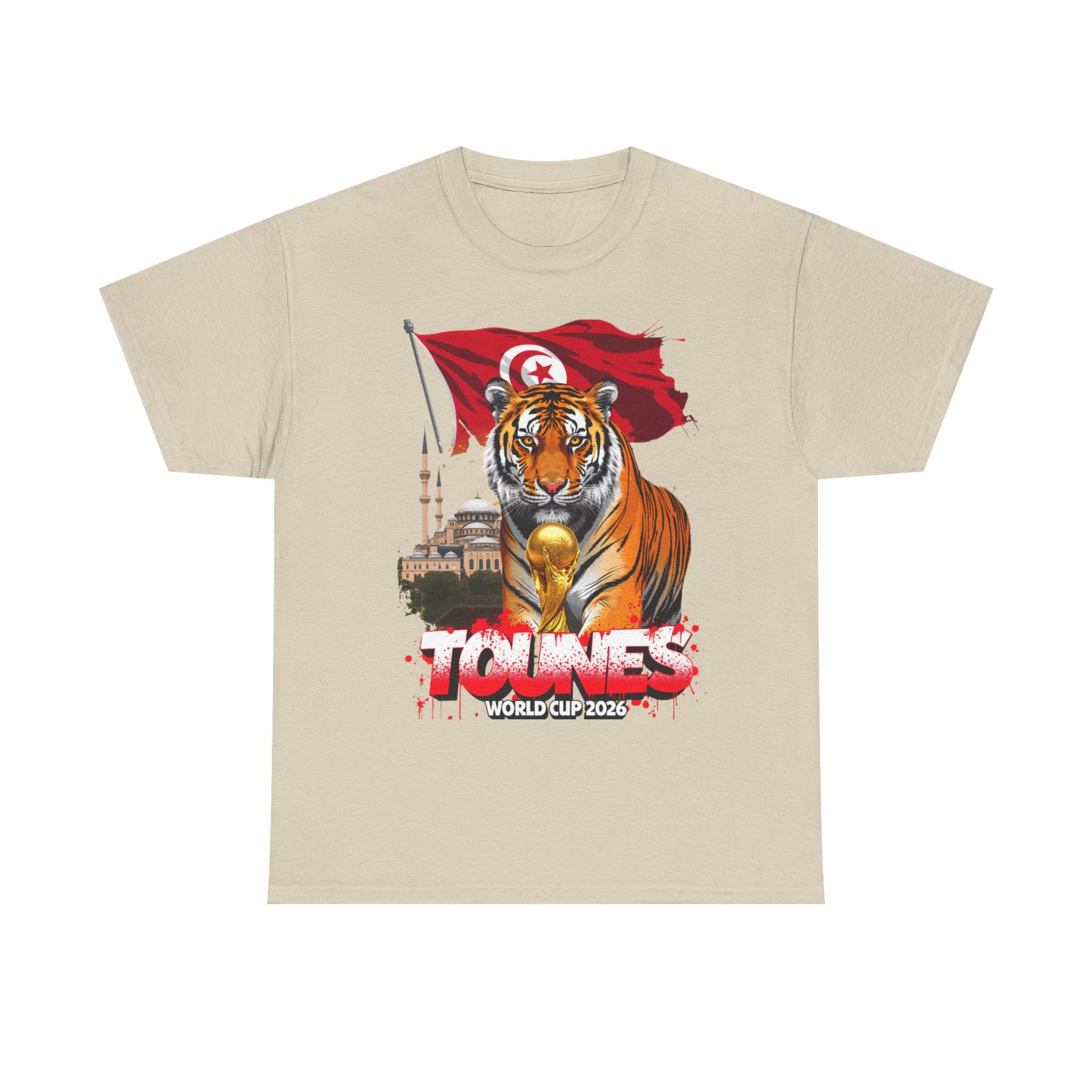 Tunisia 2026 FIFA World Cup T-Shirt | Carthage Eagles Fan Gift | Tunisie Football Tee | Unisex Graphic Tee