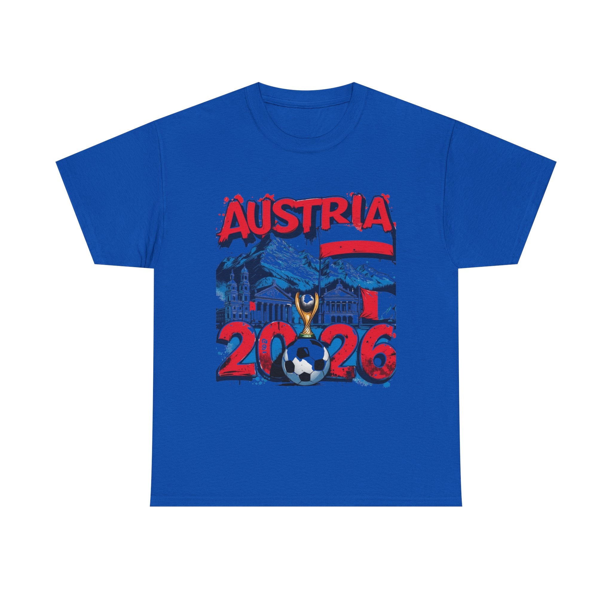 Austria 2026 FIFA World Cup T-Shirt | Das Team Fan Gift | Austrian Soccer Tee | Unisex